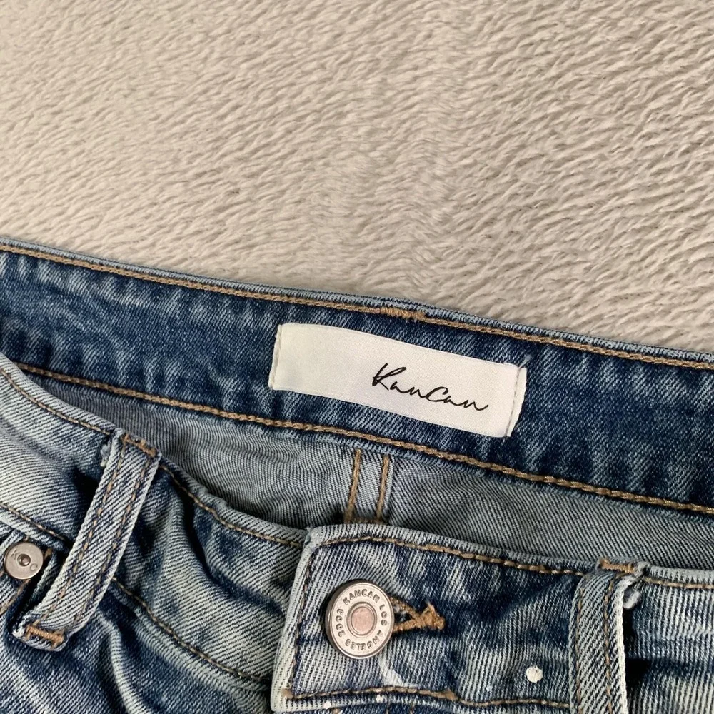 KanCan Jeans Juniors 9/28‎ Light Wash Distressed Mid Rise Skinny Stretch KC8368L